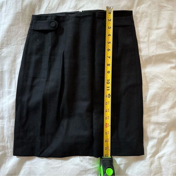 J. Crew Wool Suiting Pencil Skirt Size Small - Picture 4 of 4